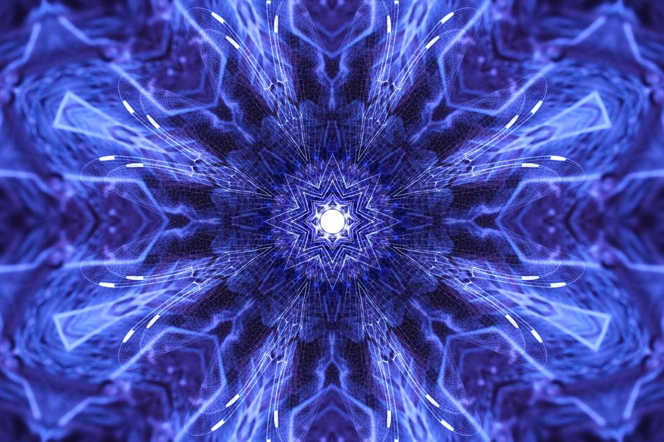 background with sacred art