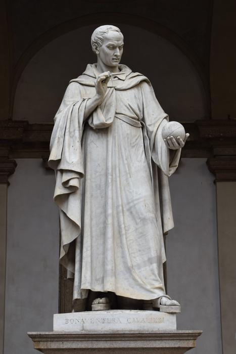 stone Bonaventura Cavalieri statue