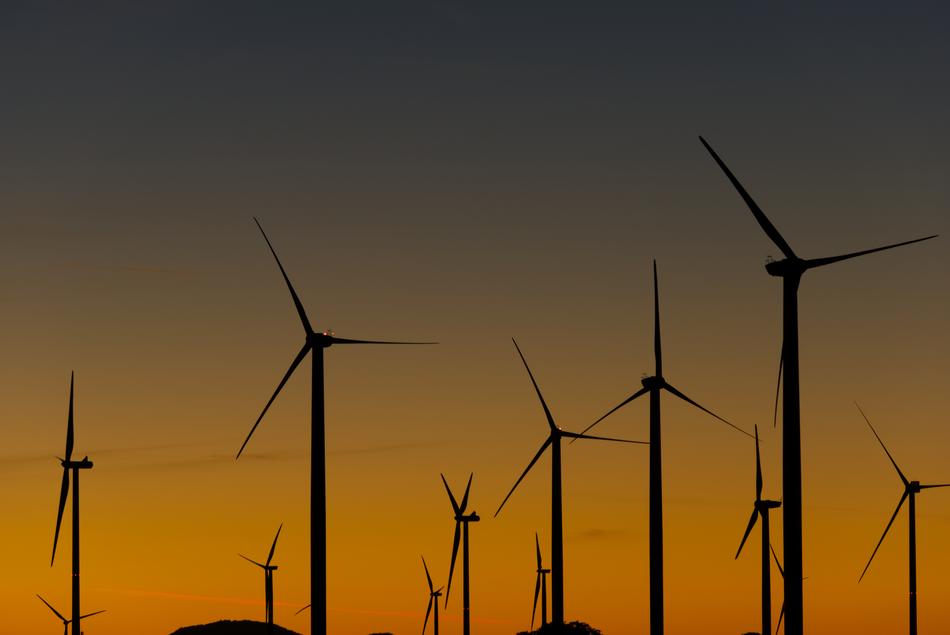 Sunset WindrÃ¤der Power