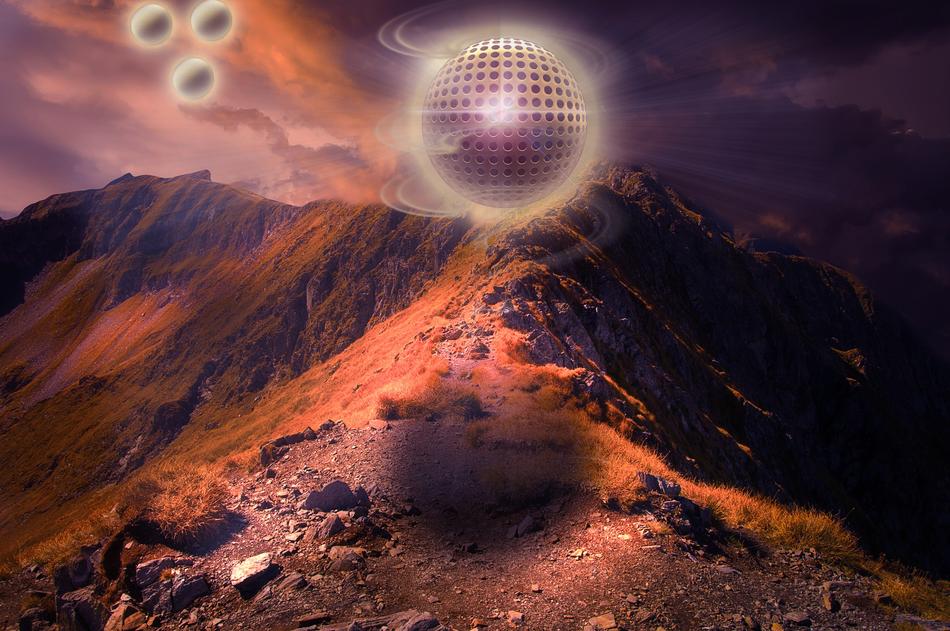 Globe Mountain Ufo drawing