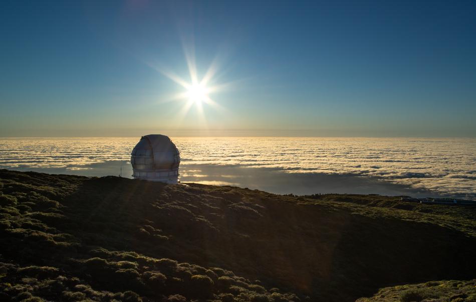 observatory on the mountain