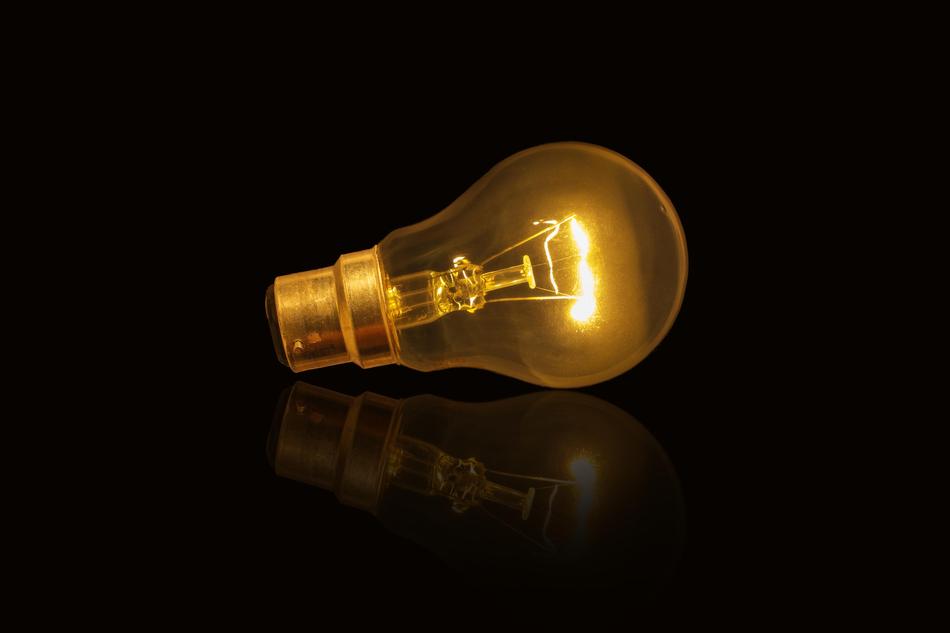 orange Bulb Electricity