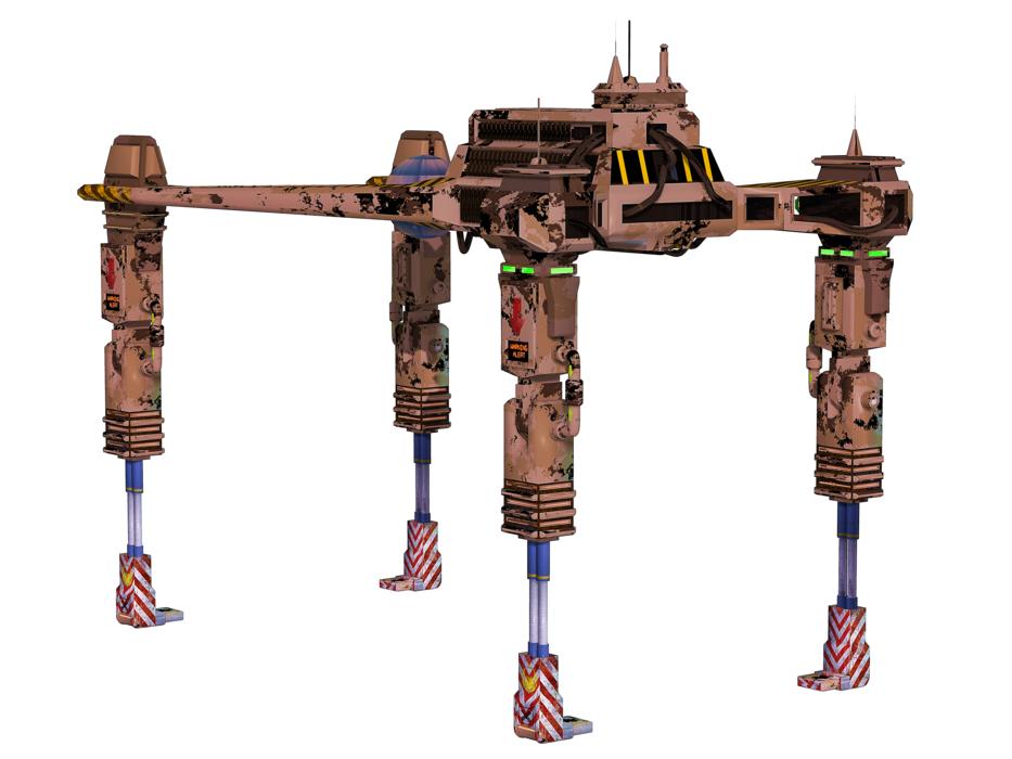 machine drone postapo