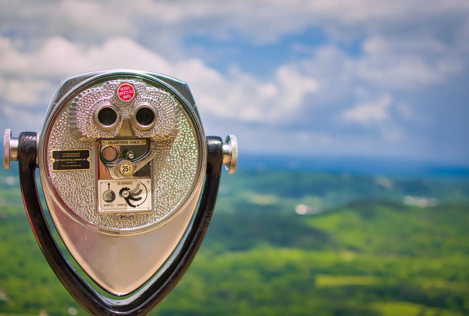 Coin-Operated Binoculars landscape