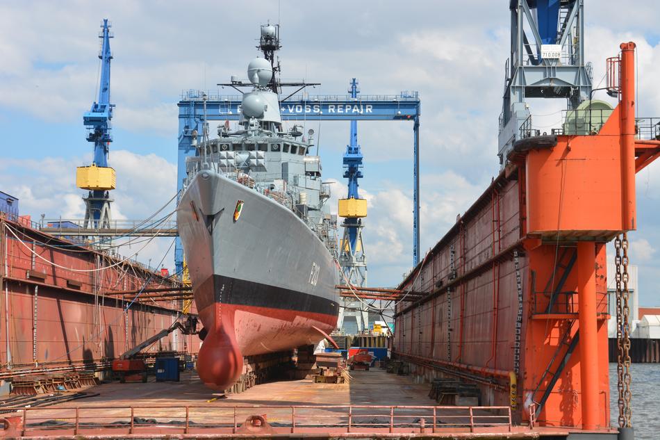 Shipbuilding red