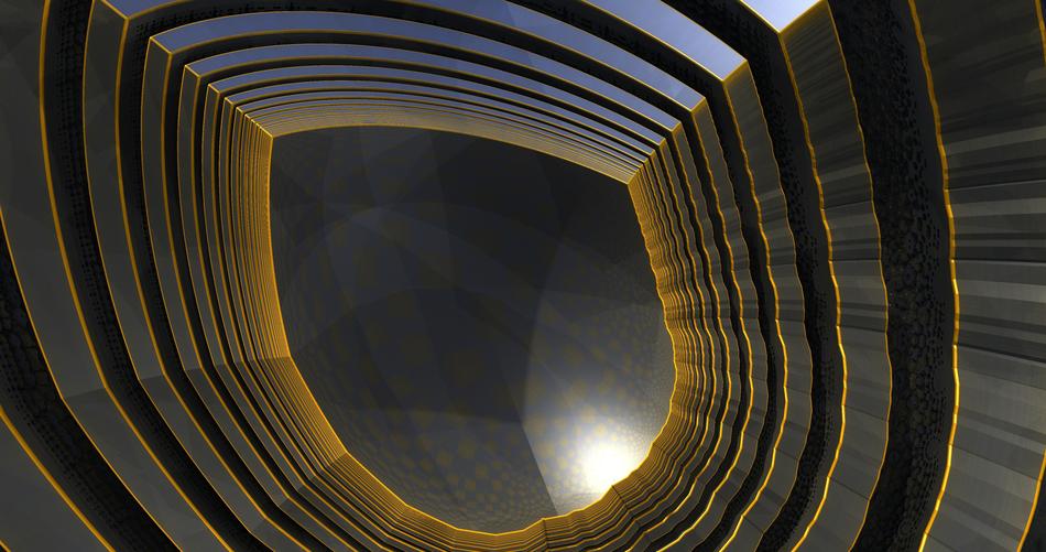 fractal opening looking frame