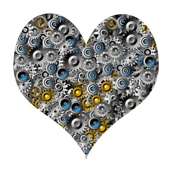 gears heart as symbolism