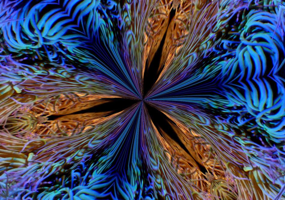 abstract aleidoscope drawing