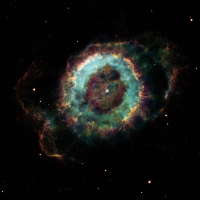 clipart of ngc 6369 starry sky