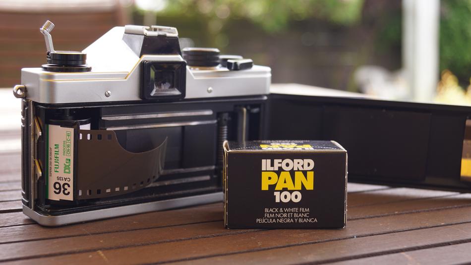 ilford pan 100