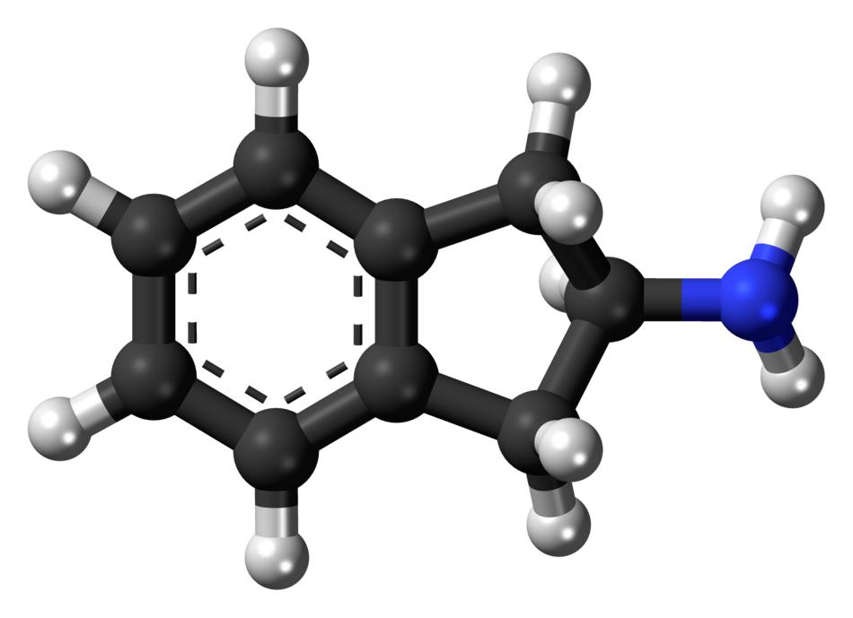 clipart of aminoindane psychoactive drug