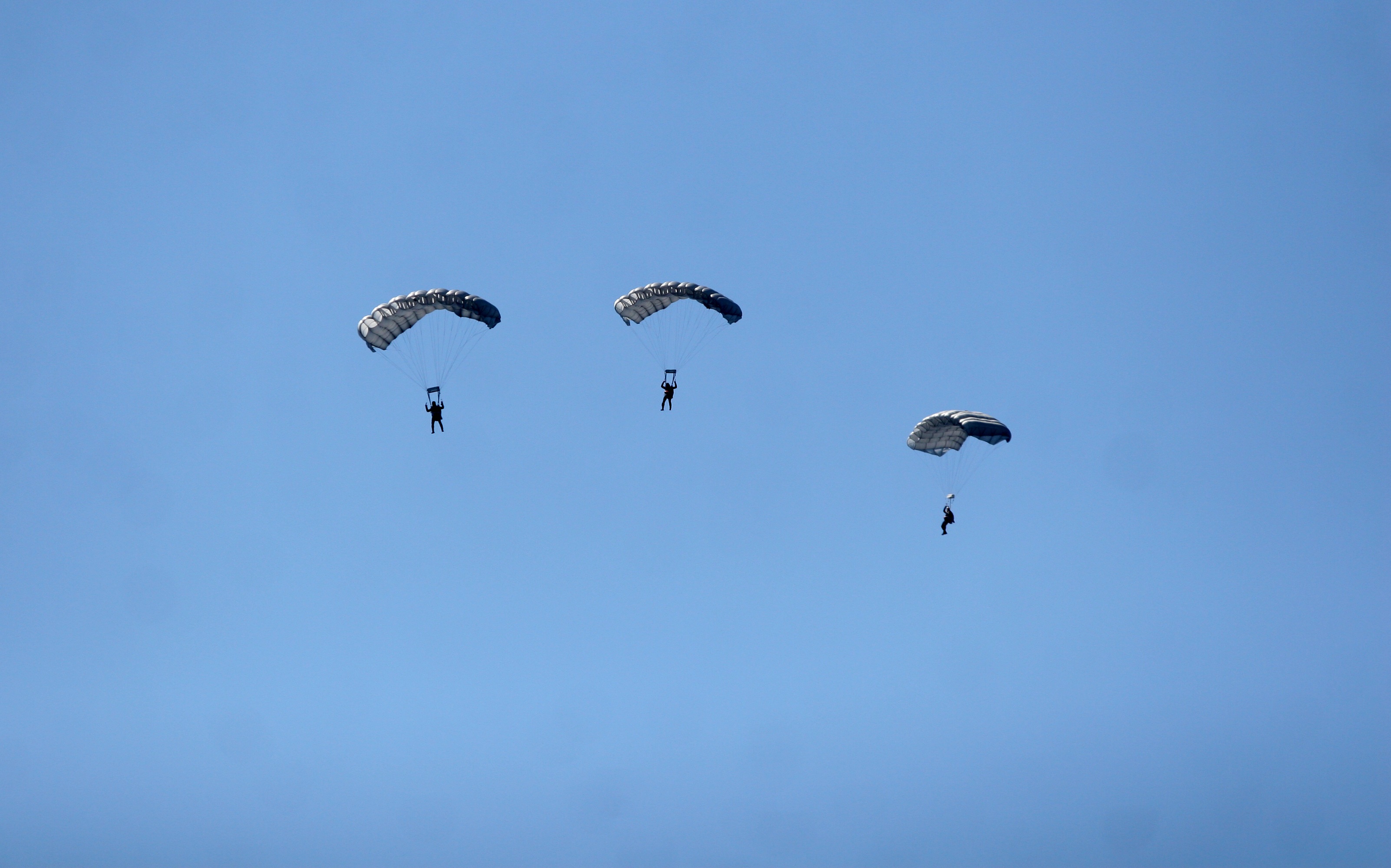 Topless Parachuting