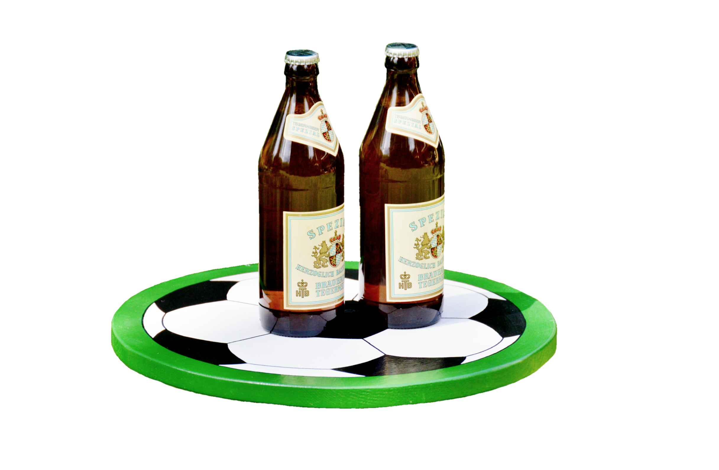 two-bottles-of-beer-on-a-football-tray-free-image-download