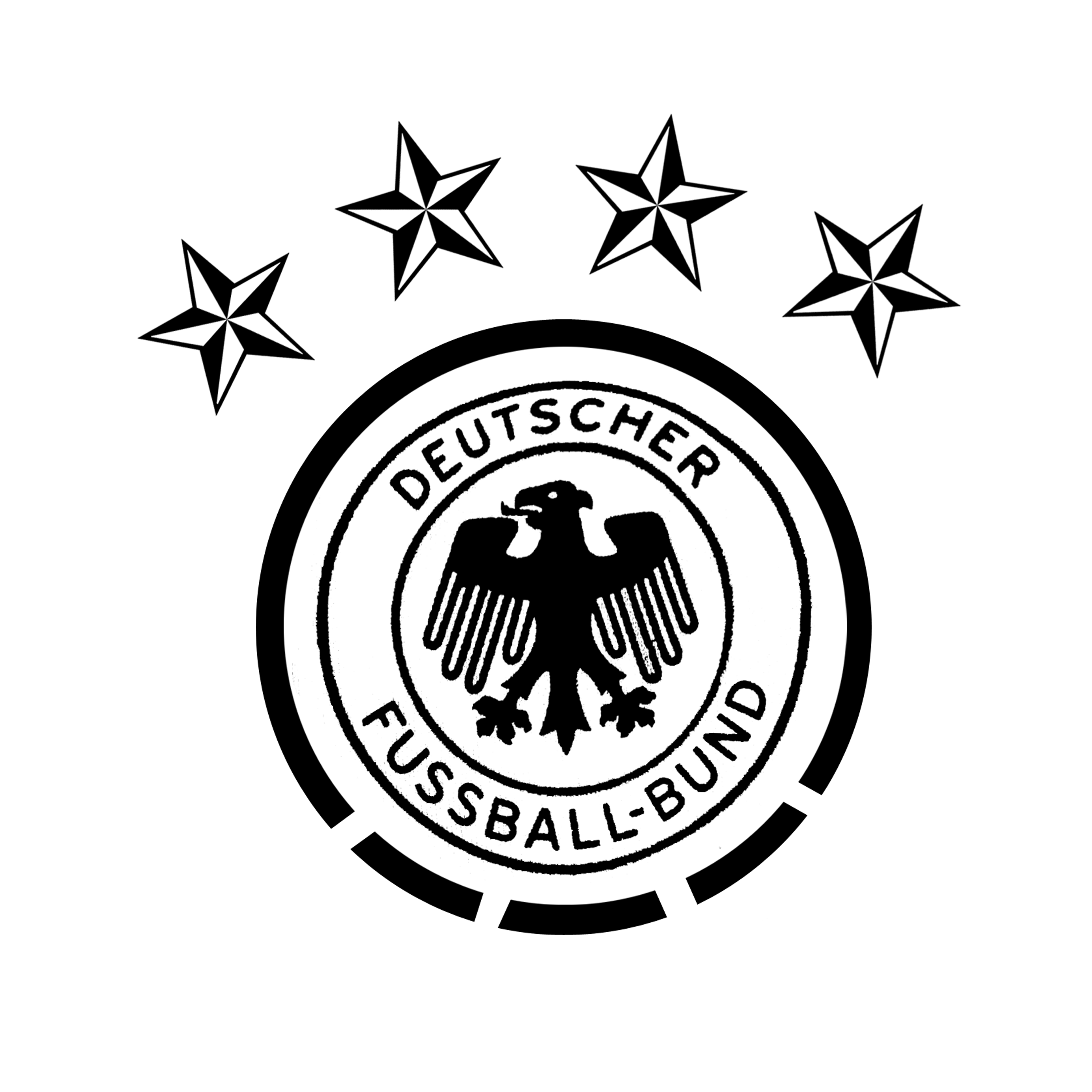 Dfb coat of arms with four stars free image download