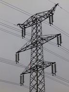 High Voltage Pylon Transmission tower