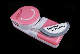 pink Portable Fan Air Conditioning