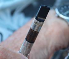 Electric Cigarette Smoking person