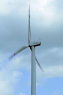 windmill with propeller in Poland
