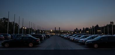 Blue Hour Parking