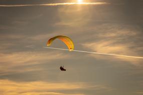 Paragliding Flying Sky