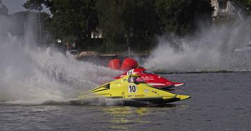 Motor Racing Boat