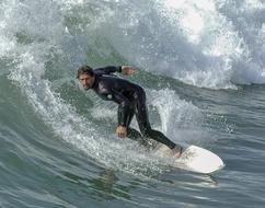 surfing man