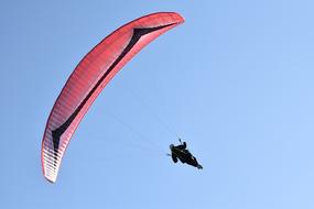 exciting Paraglider Free Flight