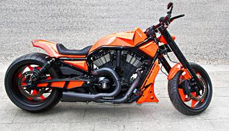 red Motorcycle Bike
