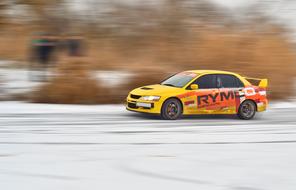 Car Sports yellow