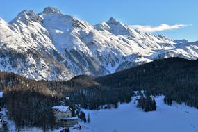 Winter Mountains Ski