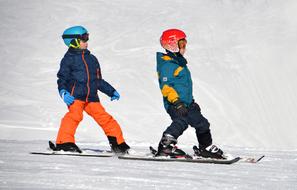 Children Ski Exercise