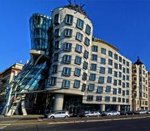The Dancing House in Prague