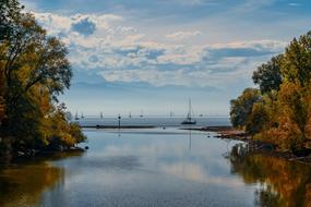 Nature Landscape at Autumn