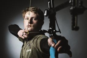 Archer shooting Arrow