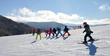 Children Ski Lesson