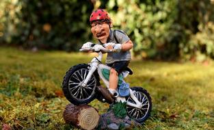 photo of Mountain Biker figure