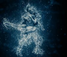 Dancers Ballet water