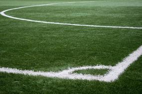 green Soccer Field
