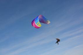 exciting Paragliding sky