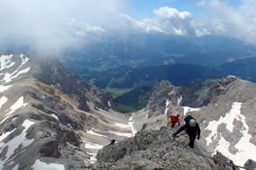 landscape of Via Iron Port The Risk Of Climbing
