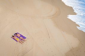 Two Pair on beach