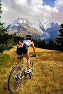 outdoor adventure with bike
