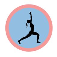black sport sign drawing
