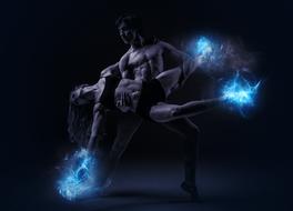 graceful ballet dancers