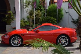 sport Ferrari Red speed car