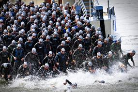 Triathlon Sport people