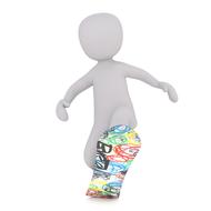 german males 3d drawing
