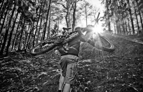Mountain Bike Uphill