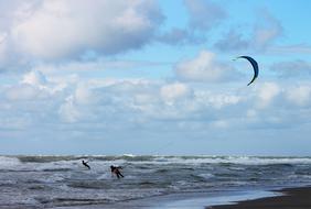 Steering Kite Sailing