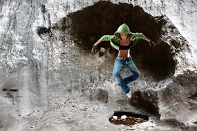 Jump Cave boy